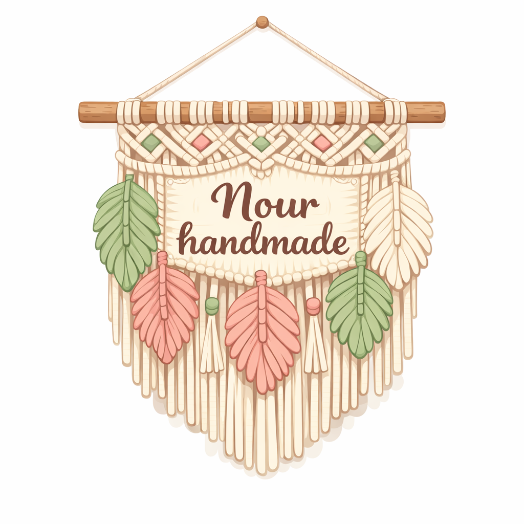 جداريات مكرميه (Macrame Wall Hanging)