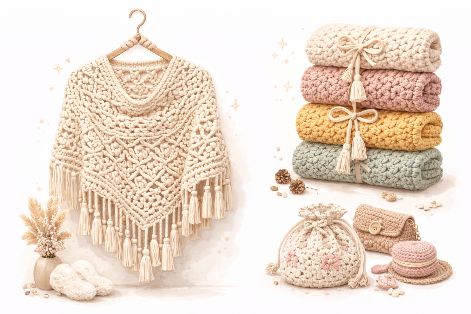 منتجات كروشيه (Crochet Products)